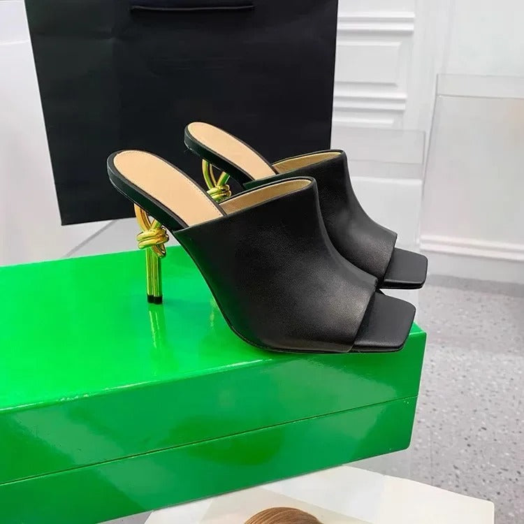 European and American Summer High Quality Irregular High Heel