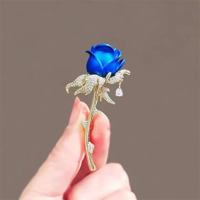 Rose Flower Brooches for Women