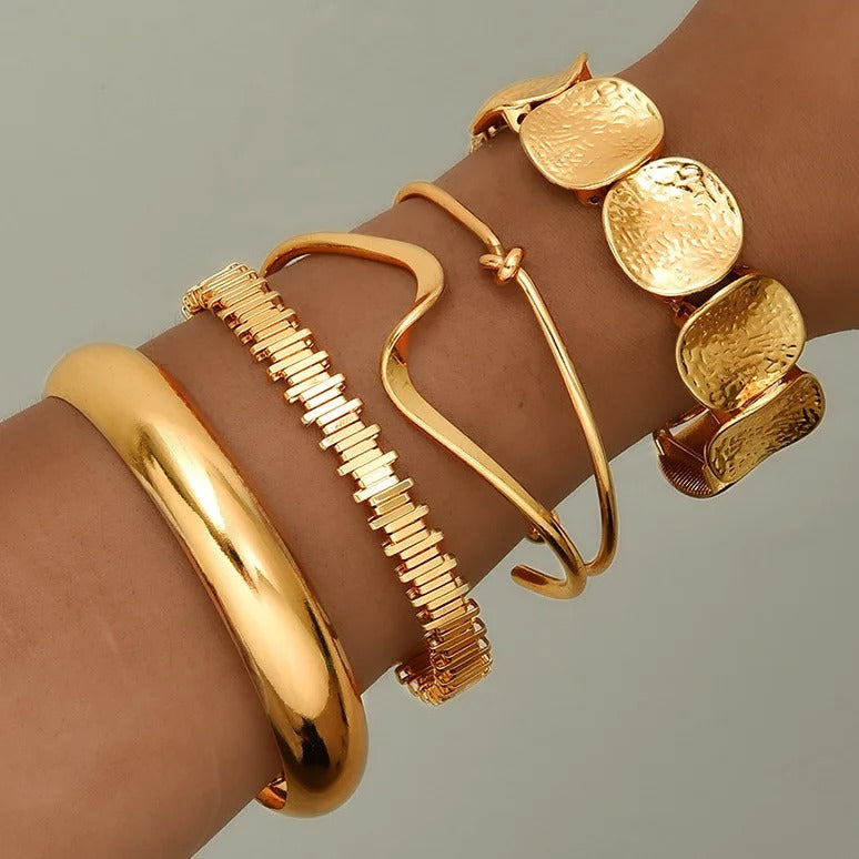 wisted Cuff Bangles Daily Wear Vacation Jewelry New.