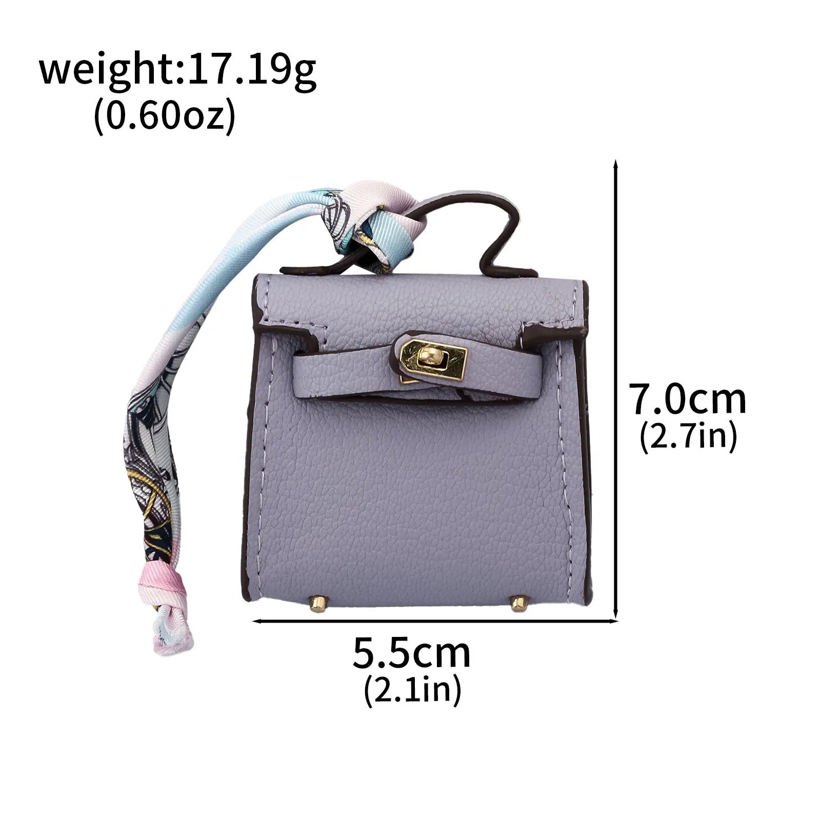 Hanging Ribbon Bag Charms Keychain for Women