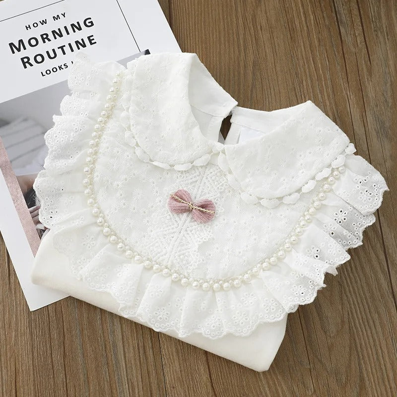 Cute Long Sleeve Y2k Top Kids Clothes Children's Clothing Girls Shirts.