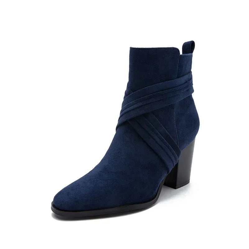 Ankle Boots for Women New Fashion Woman Autumn Pointed Toe