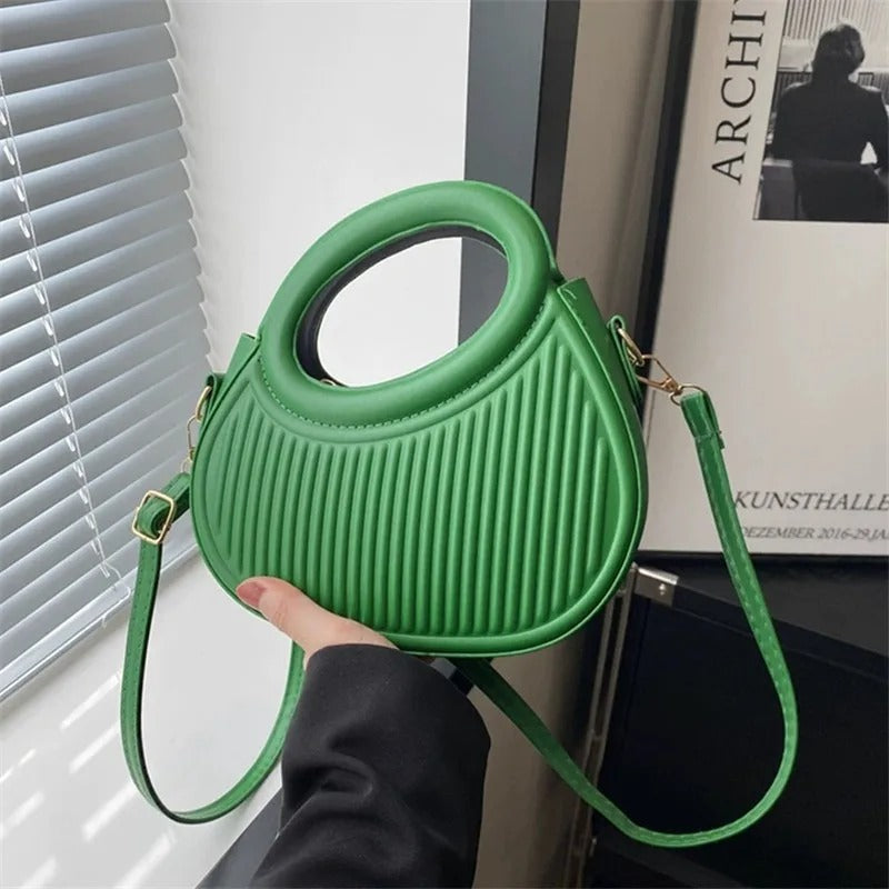 Synthetic Leather Handbag, Purse, Luxury Look Shoulder Bag for Everyday Use.
