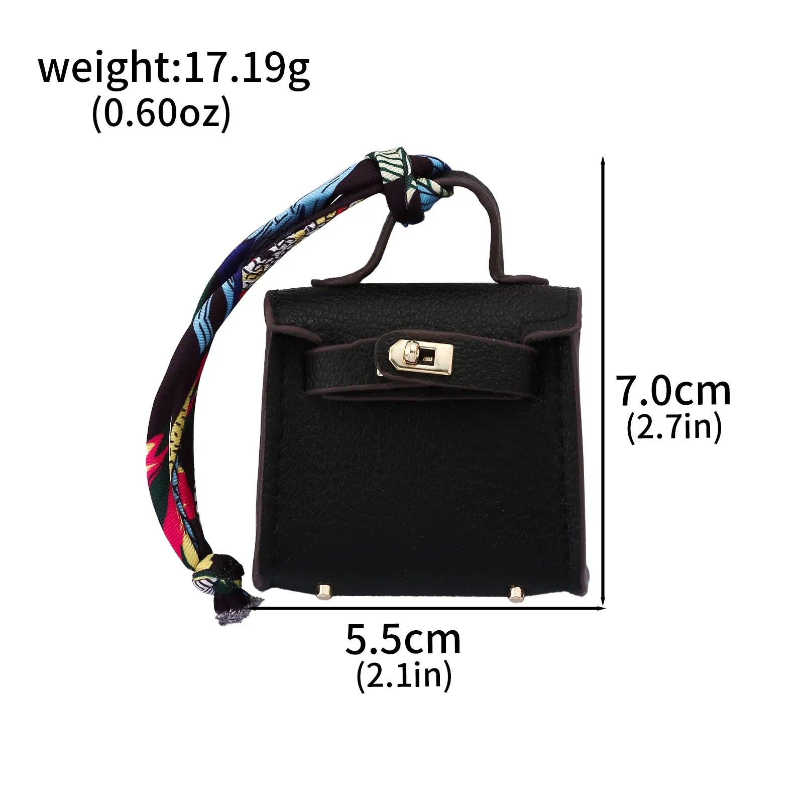 Hanging Ribbon Bag Charms Keychain for Women