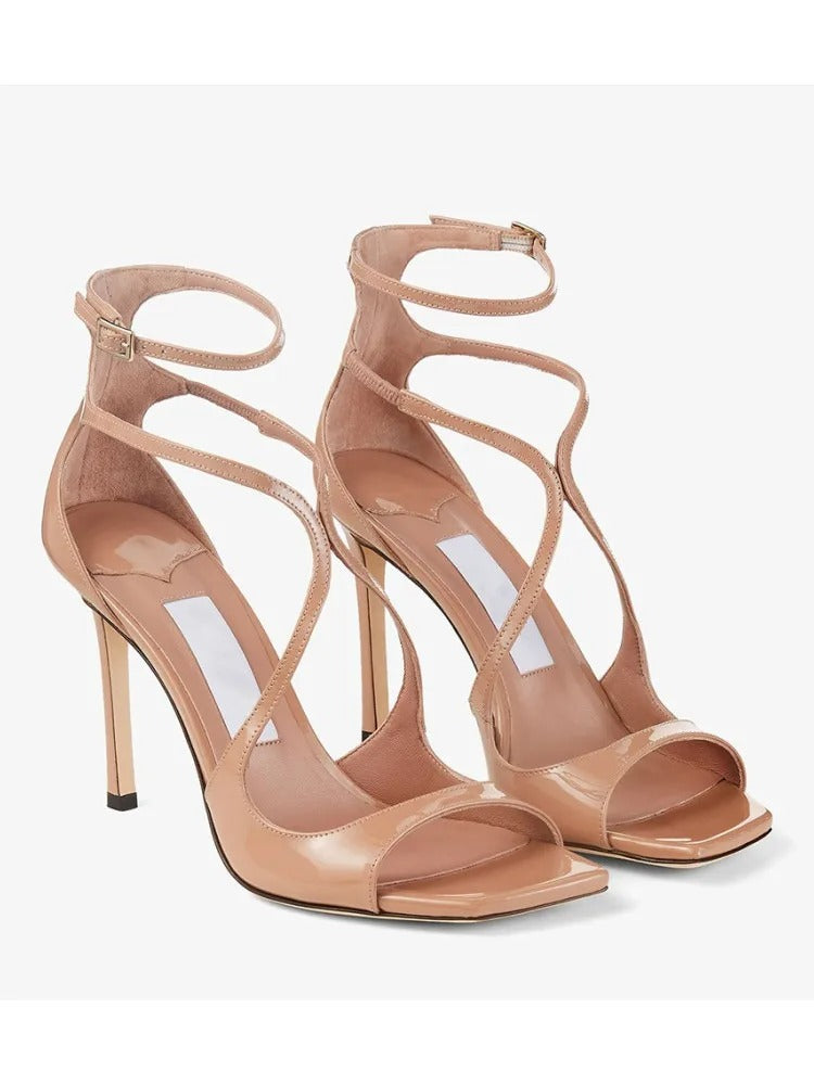 Summer New Fashionable High-heeled Women's Open Toed
