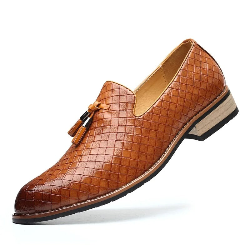 Men Luxury Casual Shoes Autumn Leather Loafers Office