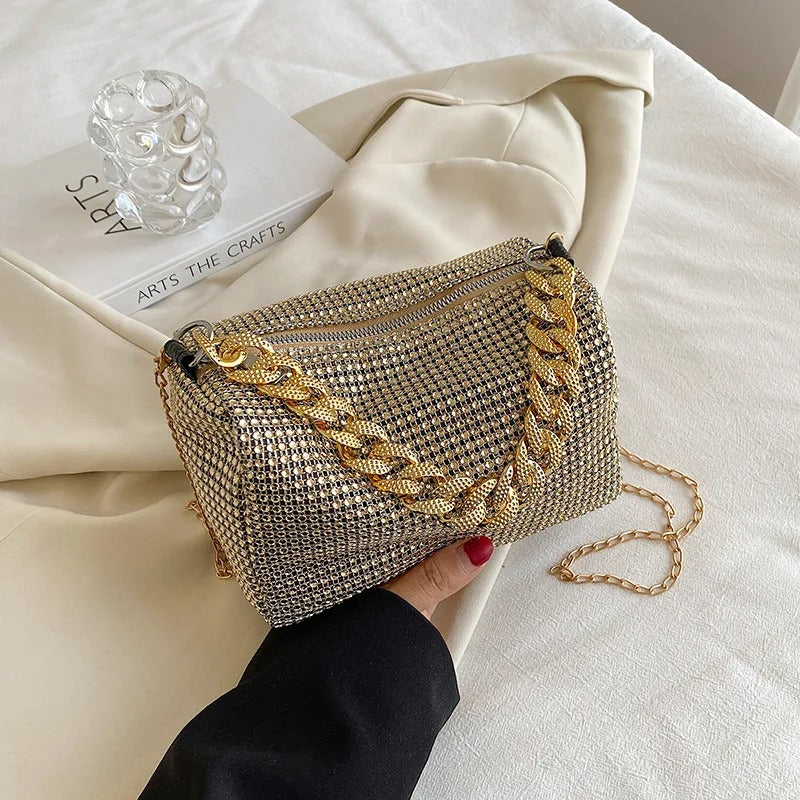 Glitter Chain Prom Purse,