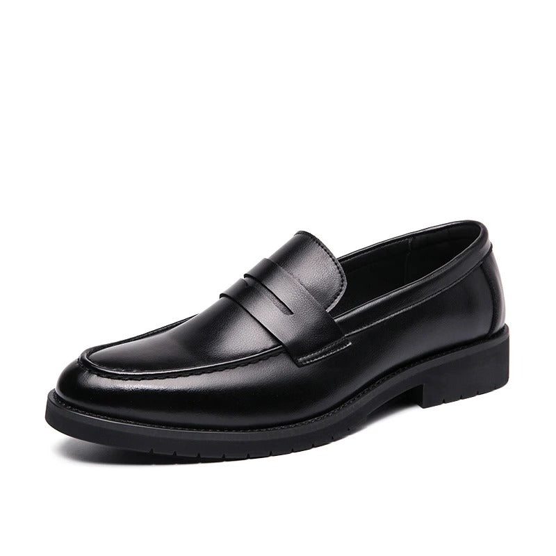 New soft leather breathable leather shoes men Europe station casual British