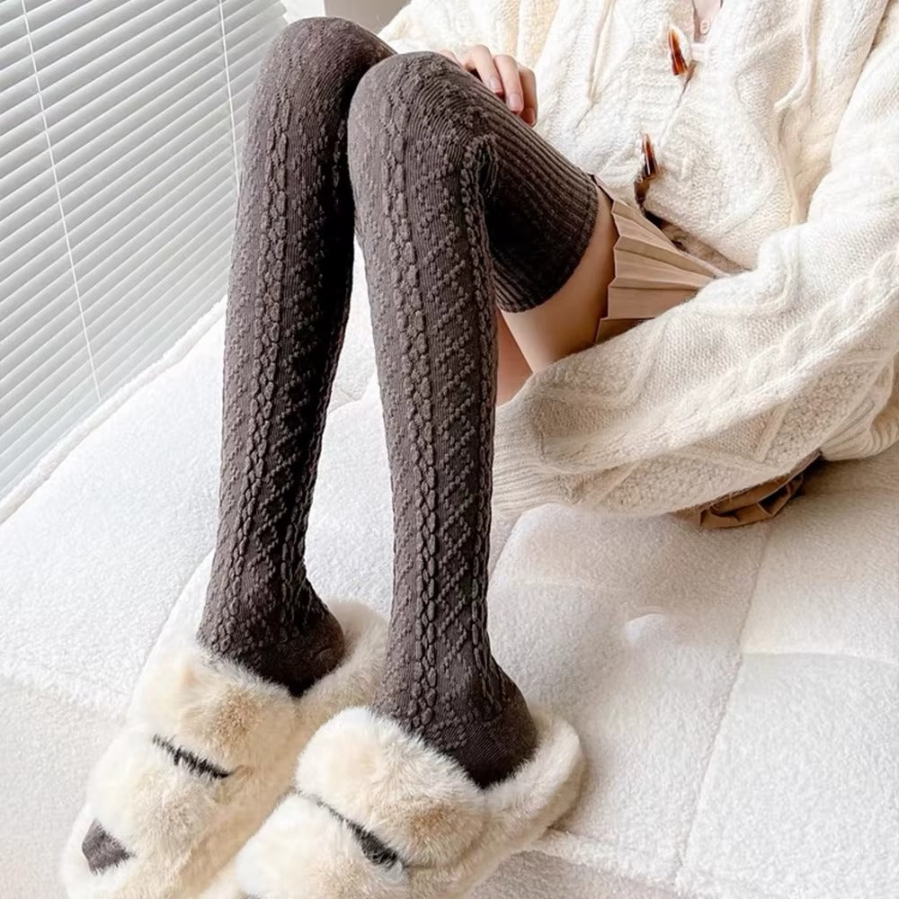 Women High Knee Socks