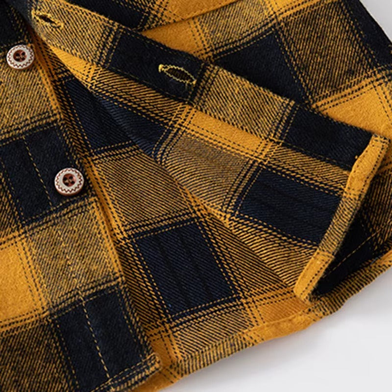 Children Flannel Lumberjack Shirt