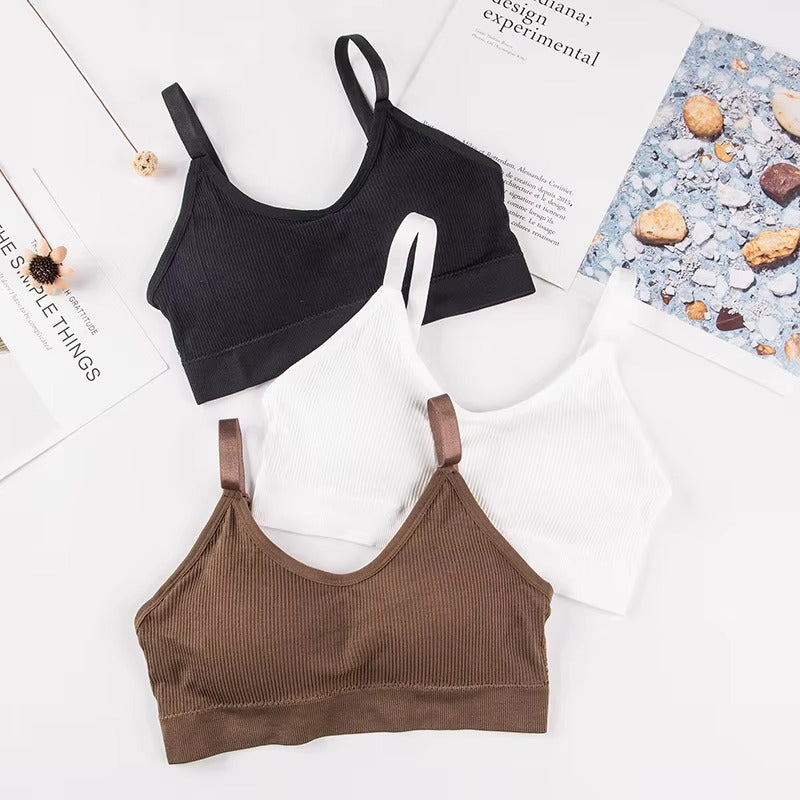 Wireless longline bra