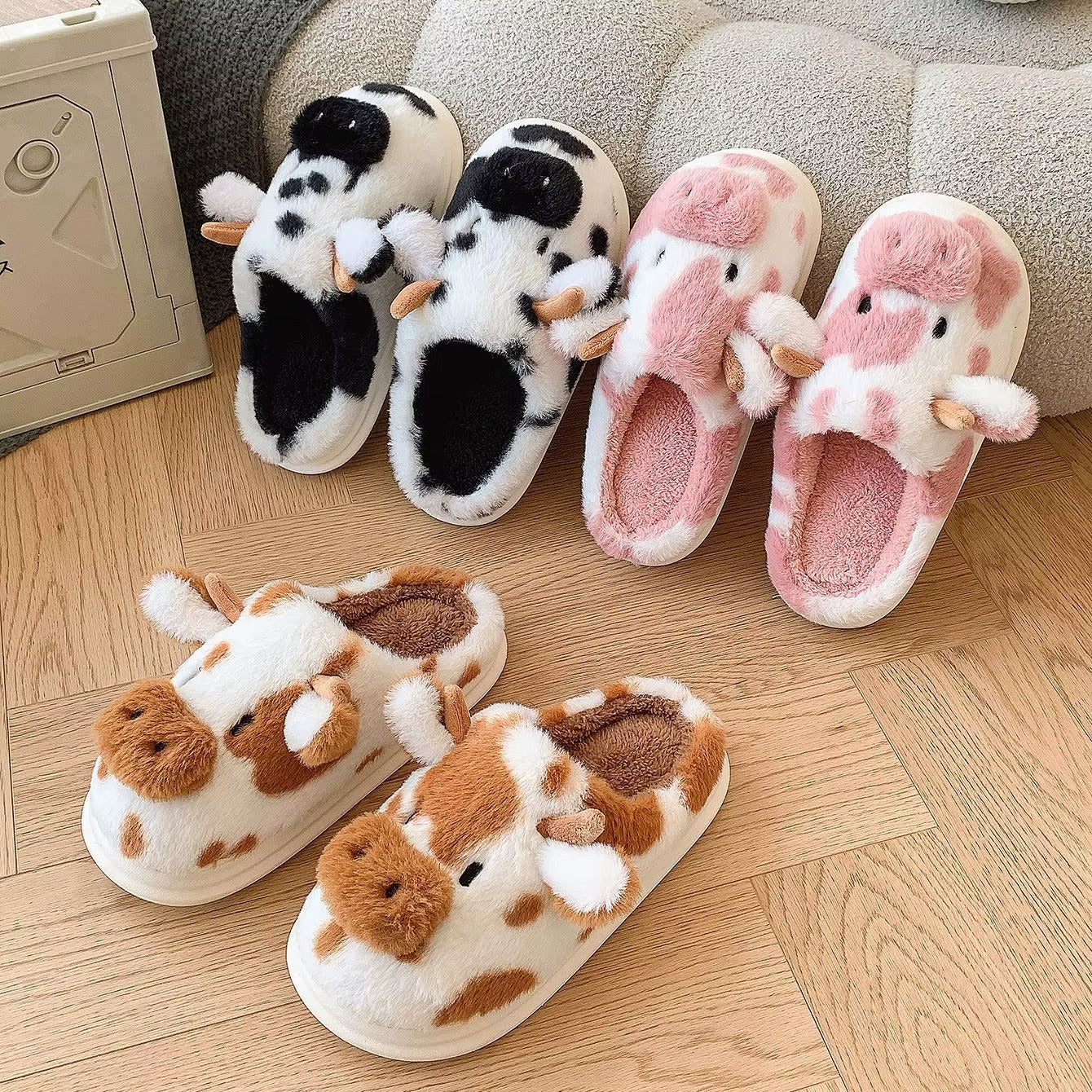 Moo Soft Home Slippers