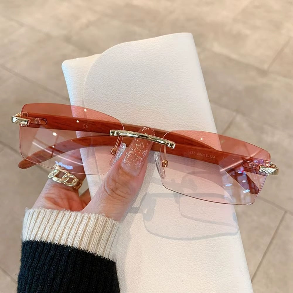 Rimless Sunglasses