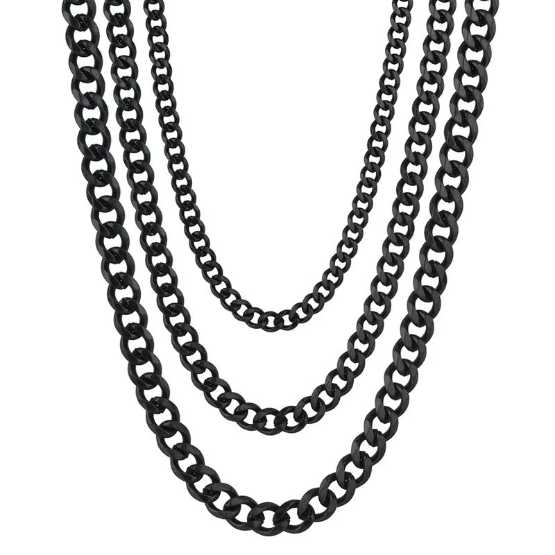 Polished Flat Cuban Chain
