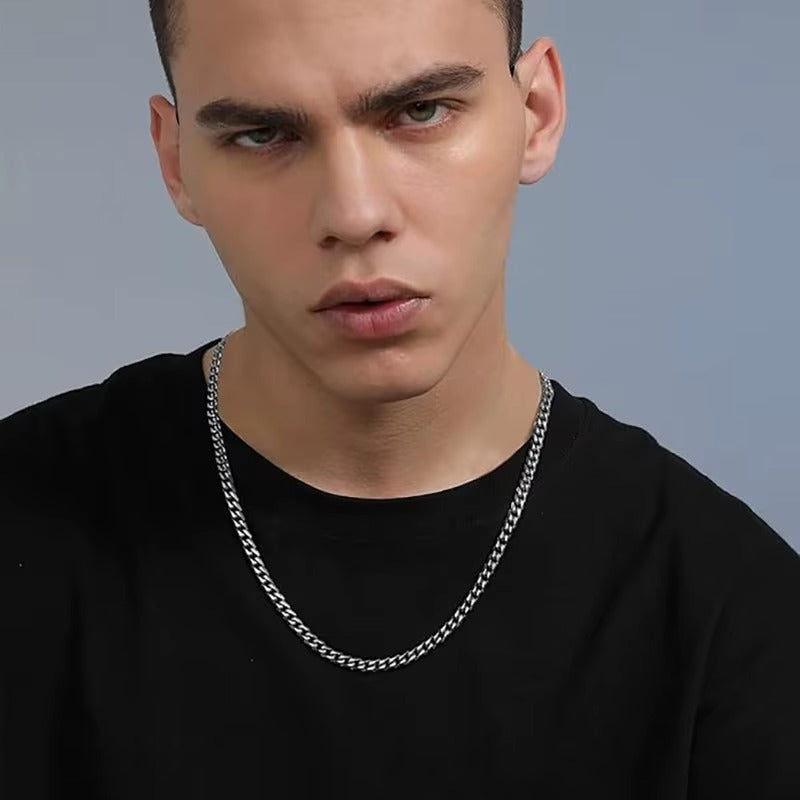 Polished Flat Cuban Chain