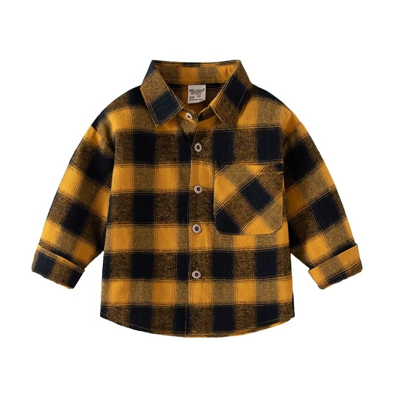 Children Flannel Lumberjack Shirt