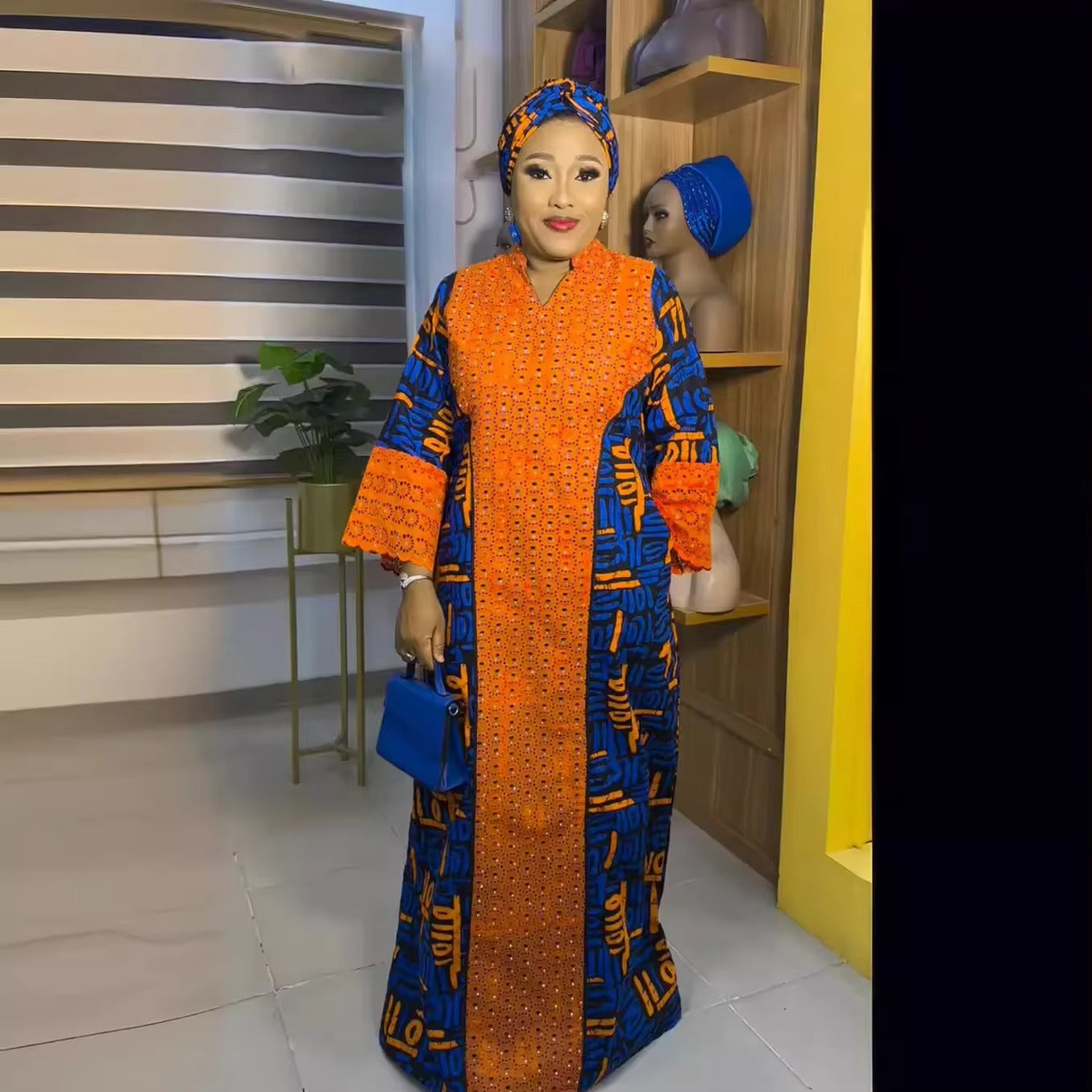Ankara Bubu Gown