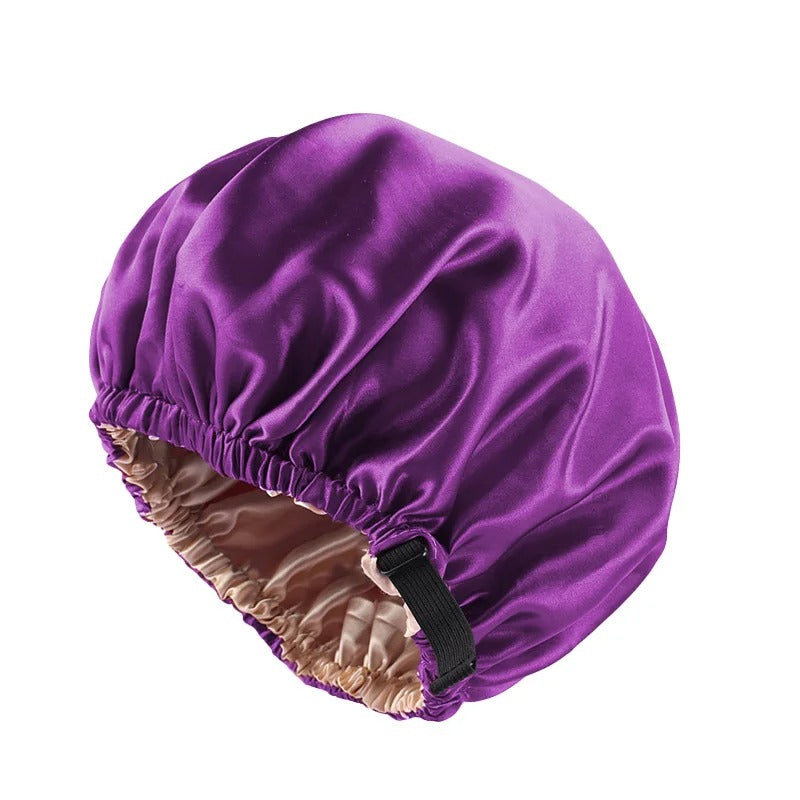 Curly Hair Bonnets Double Layer