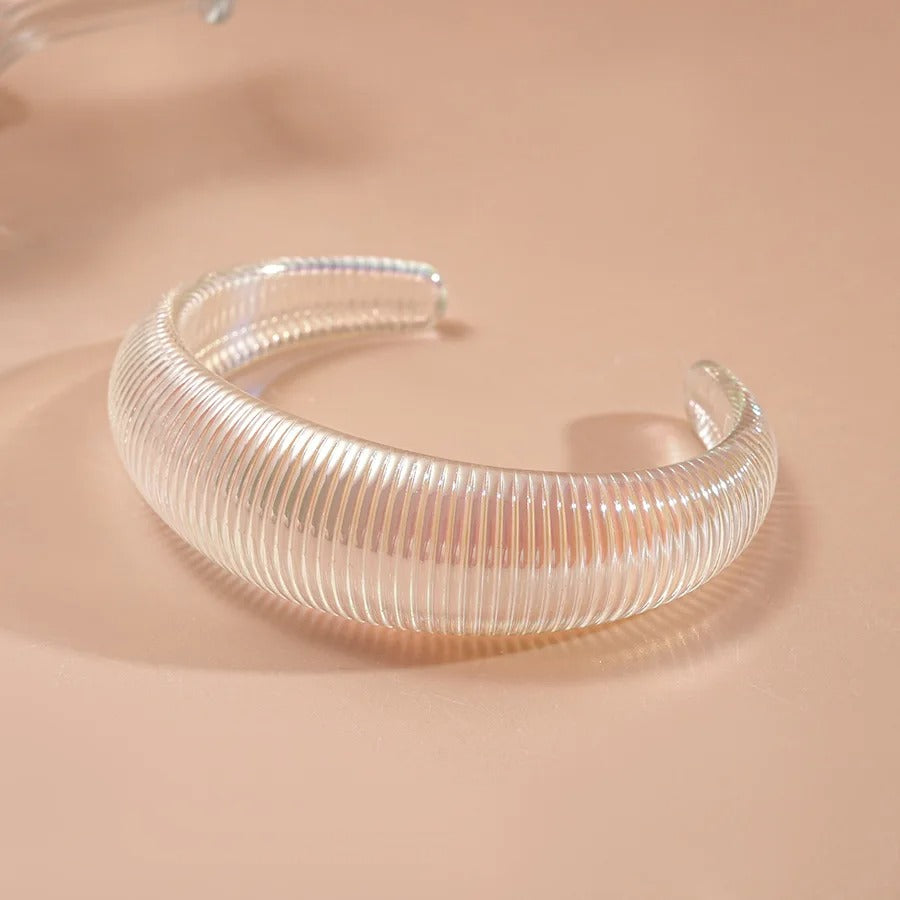Irregular Large Wide Cuff Bracelet