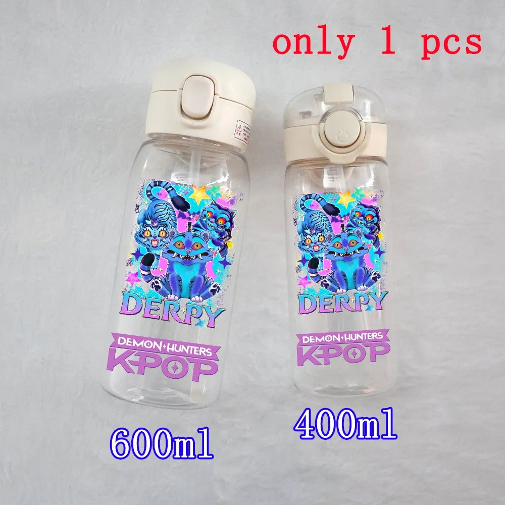 400ML-600ML K-pop Drinking Bottle School Hendrix Gourde.