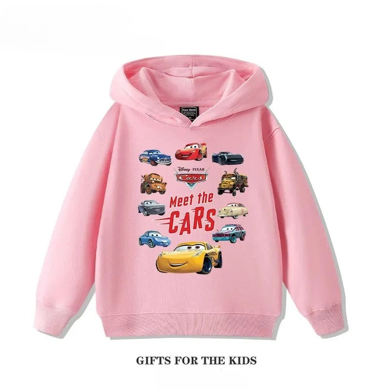 Winter Casual Top Racing Cars Lightning McQueen