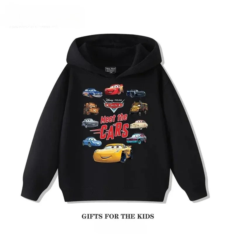 Winter Casual Top Racing Cars Lightning McQueen