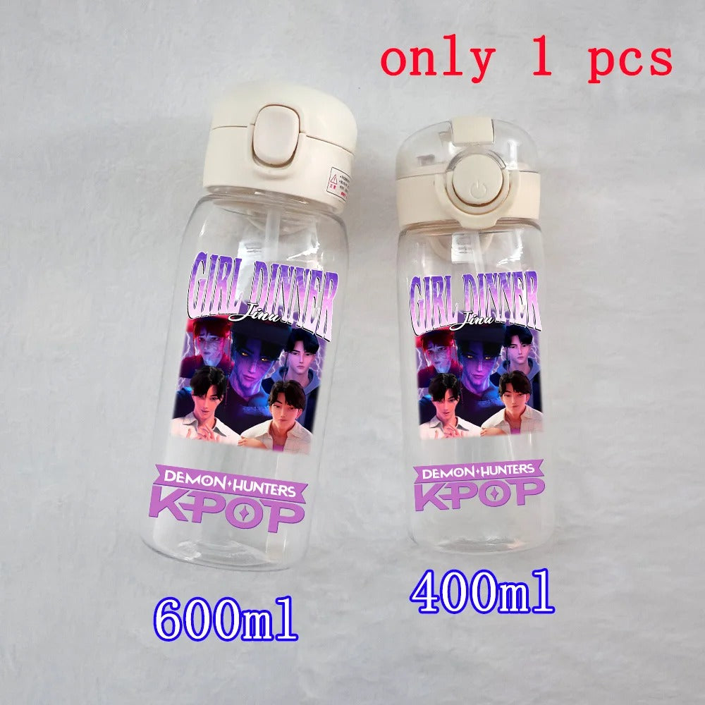 400ML-600ML K-pop Drinking Bottle School Hendrix Gourde.