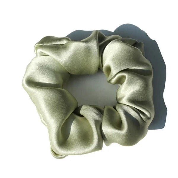 Pure Mulberry Silk Large Scrunchies Rubber Bands