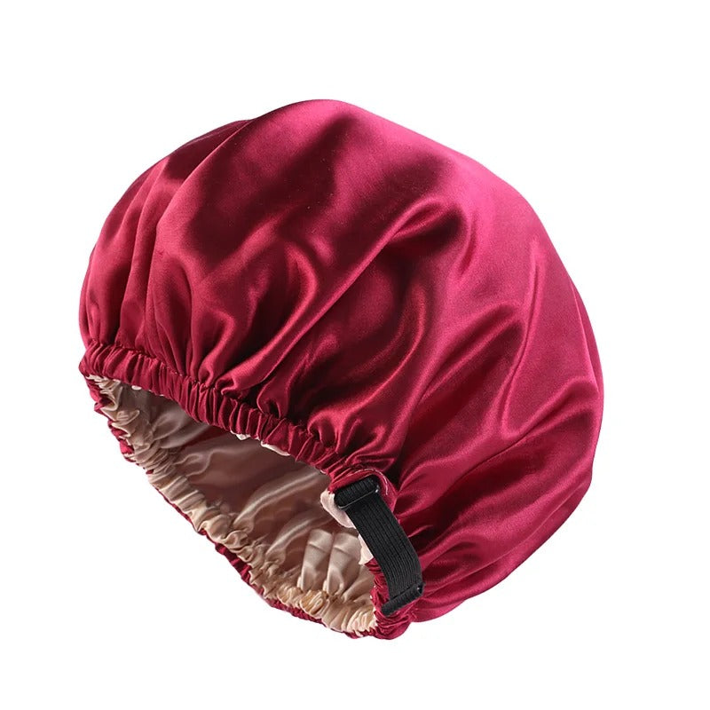 Curly Hair Bonnets Double Layer