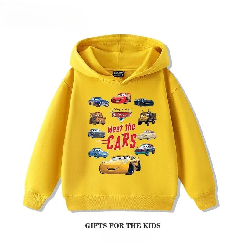 Winter Casual Top Racing Cars Lightning McQueen