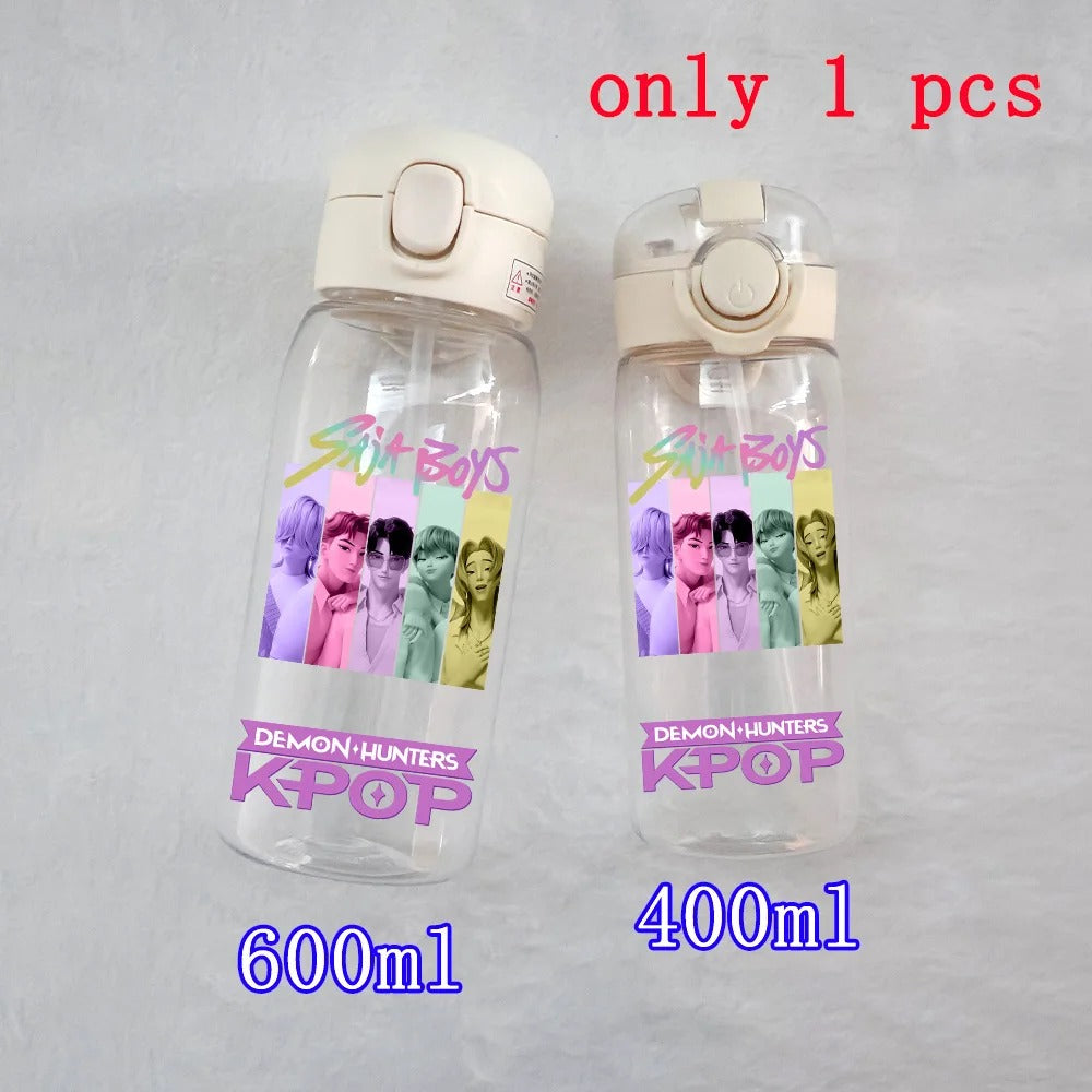 400ML-600ML K-pop Drinking Bottle School Hendrix Gourde.