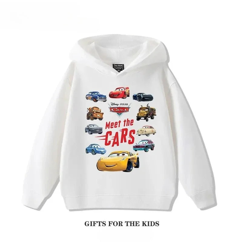 Winter Casual Top Racing Cars Lightning McQueen