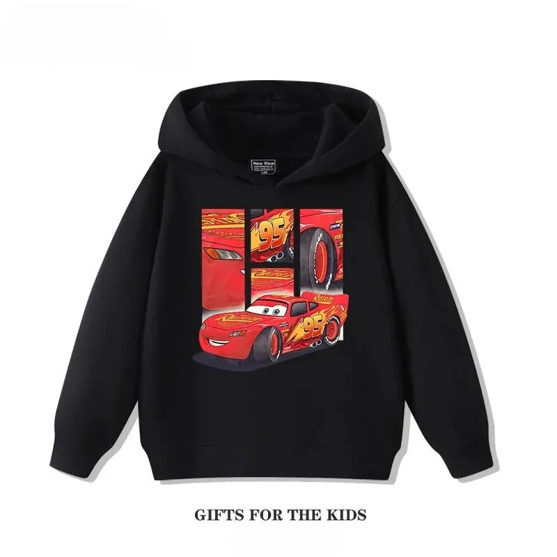 Winter Casual Top Racing Cars Lightning McQueen