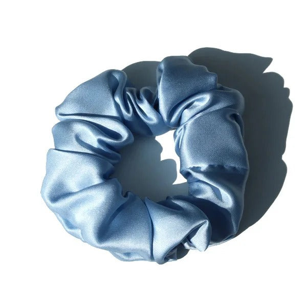Pure Mulberry Silk Large Scrunchies Rubber Bands