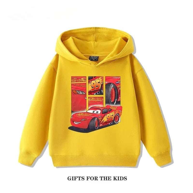 Winter Casual Top Racing Cars Lightning McQueen