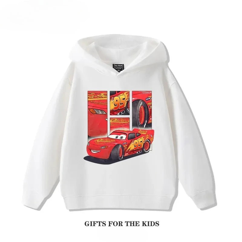 Winter Casual Top Racing Cars Lightning McQueen