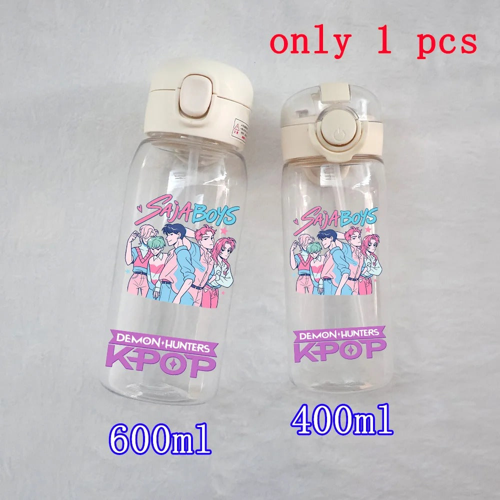 400ML-600ML K-pop Drinking Bottle School Hendrix Gourde.