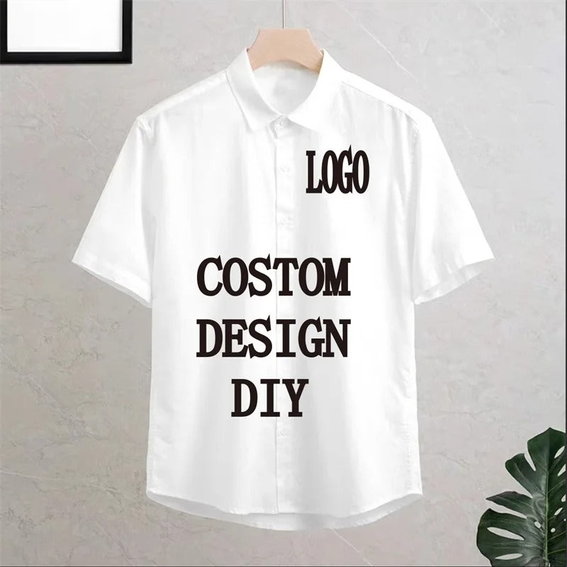 Men's shirt pattern shirt printed shirt