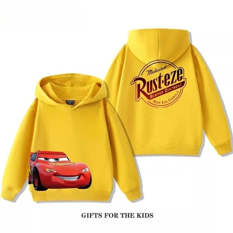 Winter Casual Top Racing Cars Lightning McQueen