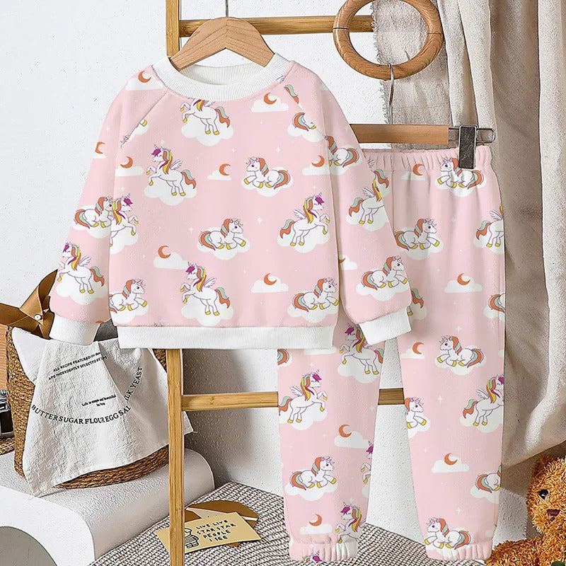 Two-Piece Set Long Sleeve Outfit for Baby Boys