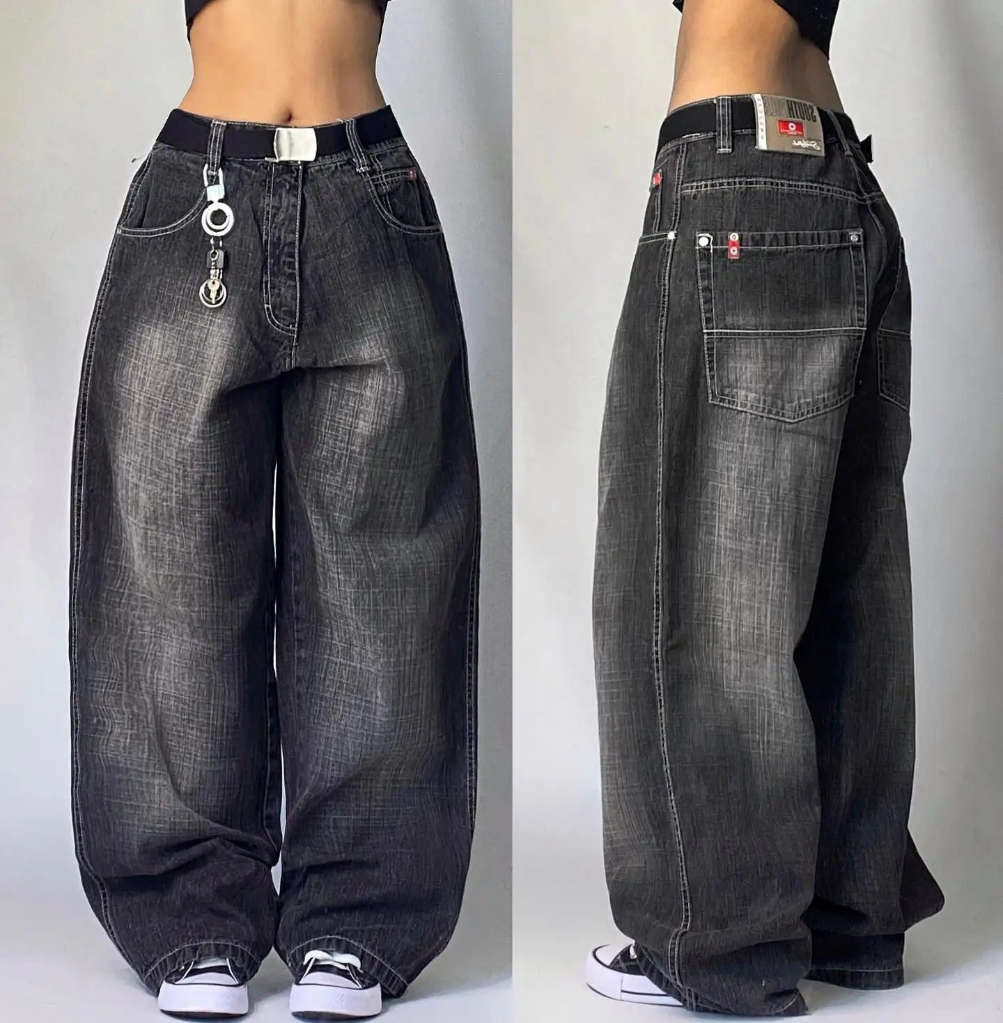 Over sized jean female