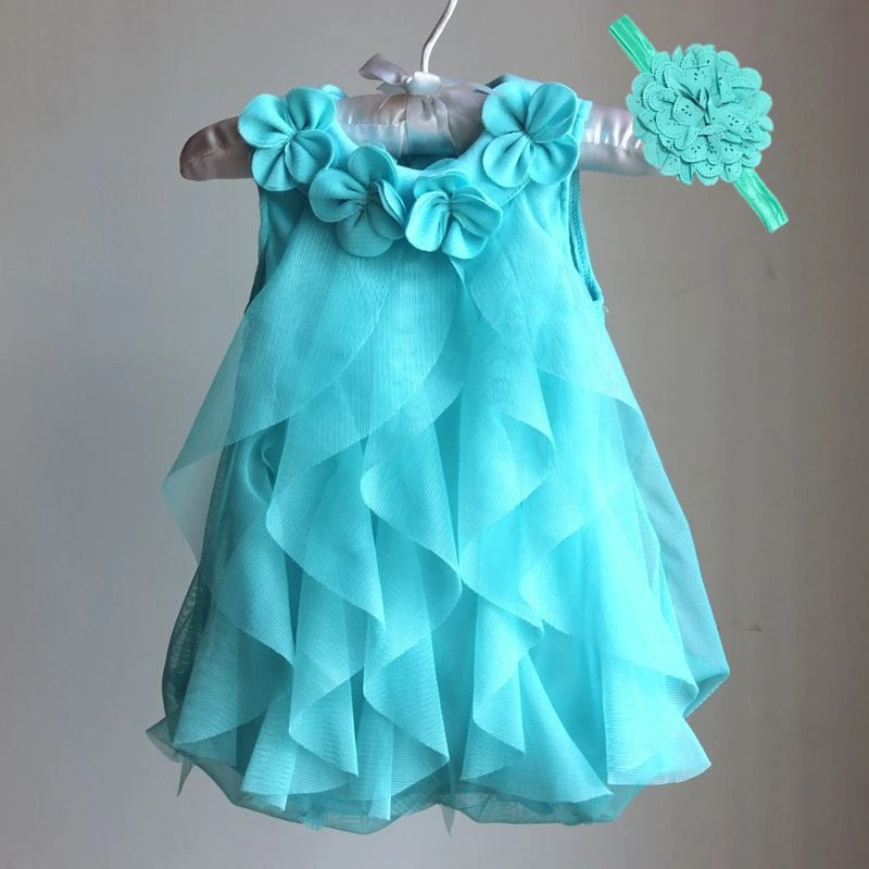 Toddler Girls' 2-Piece Set Yellow Sleeveless Top & Shorts Flower Decor 0-3Y