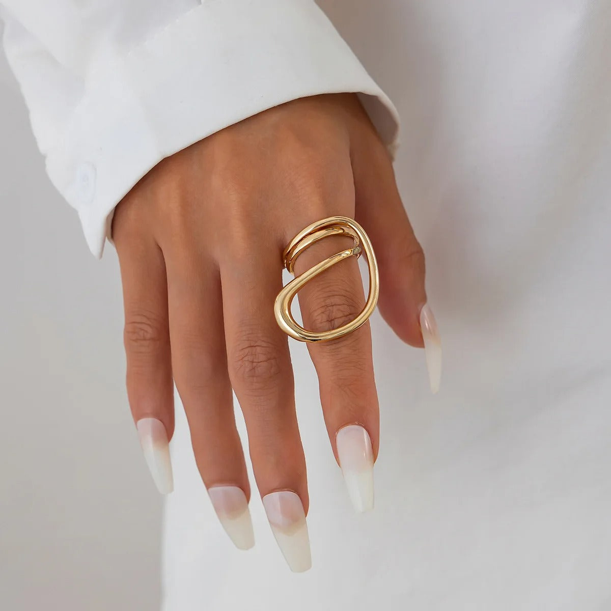 Alloy Open Cuff Bracelet Bangles