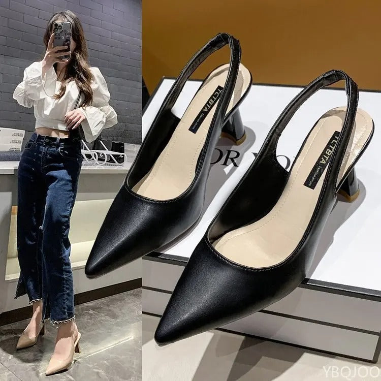Casual Shallow mouth shoe high heels
