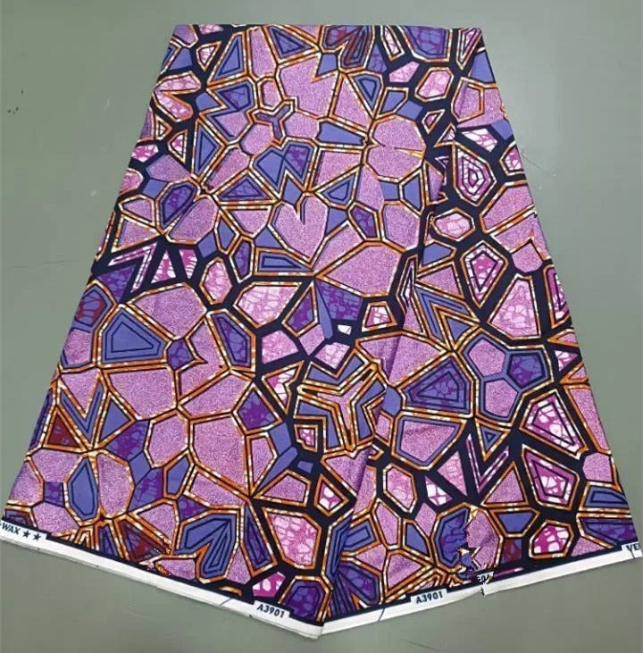 Ankara Fabric 6 Yards African Fabric for Party Dress