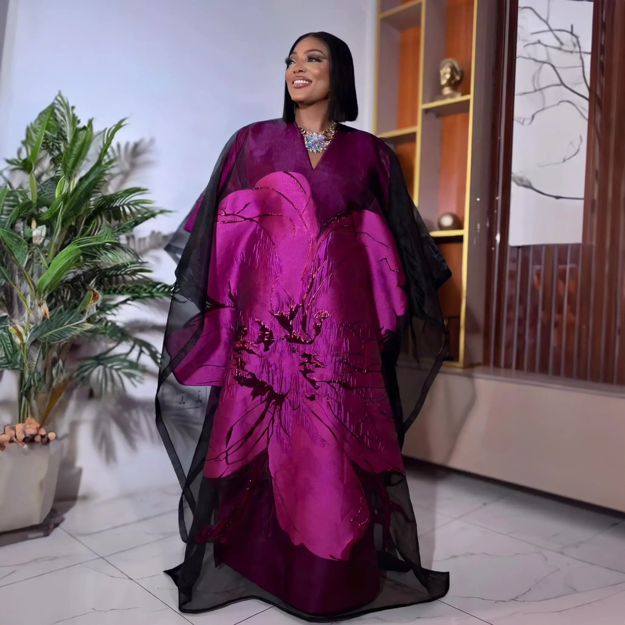 New Design African dresses for woman Embroidery Clothing African dresses.