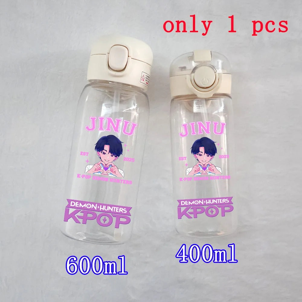 400ML-600ML K-pop Drinking Bottle School Hendrix Gourde.
