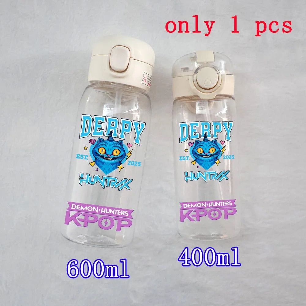 400ML-600ML K-pop Drinking Bottle School Hendrix Gourde.