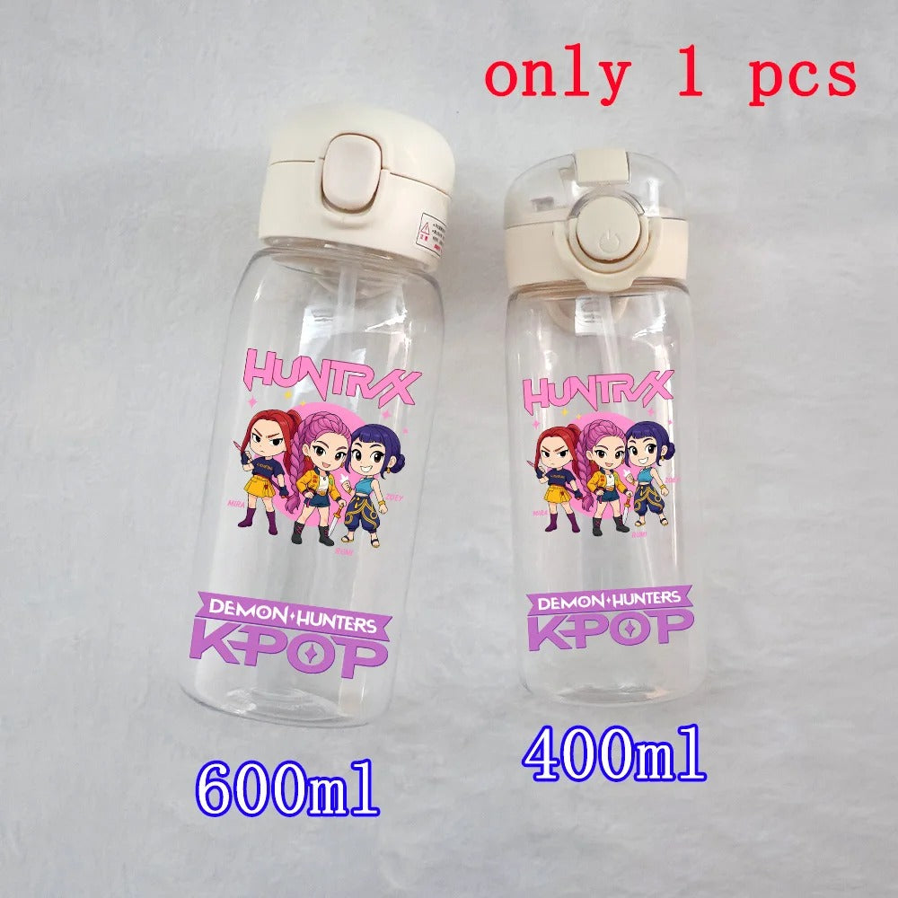 400ML-600ML K-pop Drinking Bottle School Hendrix Gourde.