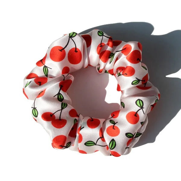Pure Mulberry Silk Large Scrunchies Rubber Bands